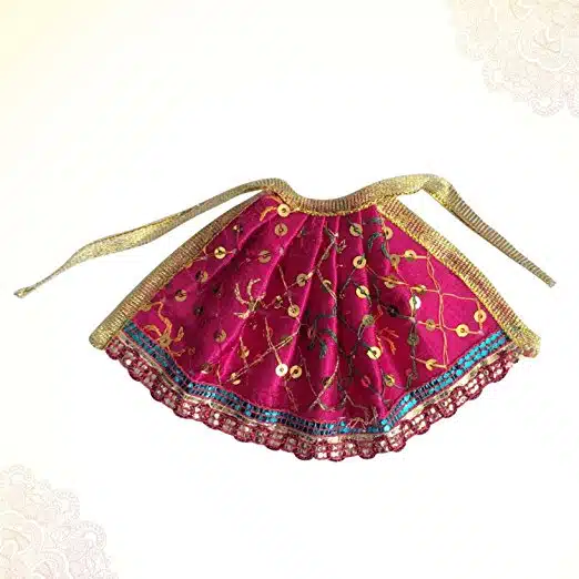 Radha Rani / Mata Rani/ Lakshmi Ji Dress (Pink)