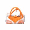 Thakur Ji/Ladoo Gopal/Laddu Gopal/Thakurji/Krishna/bal Gopal Jali Bed singhasan with mousquito net and Pillow (Orange) PSO - Image 3