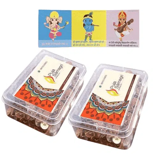 2 Boxes of Floating Wicks (Parsi Vat)-100 Wicks Each-Total 200+Free Mantra Booklet
