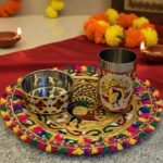 Thali,katori,glass Set