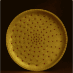 Golden Decorated Puja Thali PSO