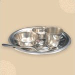 Bhog Puja Thali Set / Annaprashan Set (5 Pieces) PSO