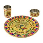 Thali,Katori,Glass Set - Image 2