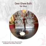 Camphor scented Desi Ghee Wicks (60 Pcs) - Image 5