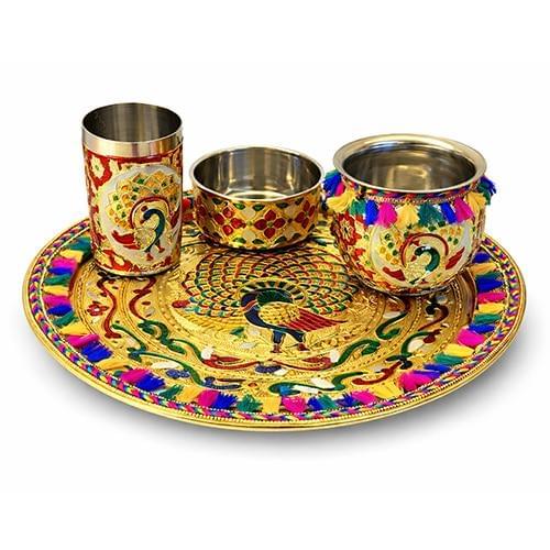 Traditional Puja Thali Set - Image 2